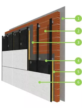 Solución de aislación LH12+Fach Vent Pan Fach