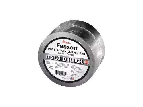 Cinta aluminio liso para CLIMAVER® Fasson